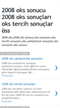 Mobile Screenshot of okssonucu.blogspot.com