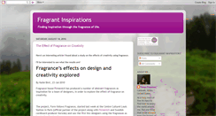 Desktop Screenshot of fragrantinspiration.blogspot.com