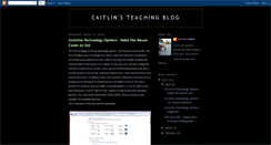 Desktop Screenshot of caitlinmundtteaching.blogspot.com