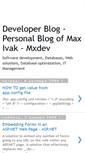 Mobile Screenshot of mxdev.blogspot.com