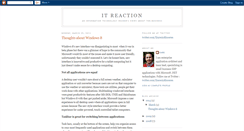 Desktop Screenshot of itreaction.blogspot.com