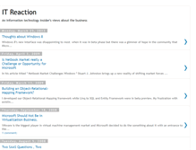 Tablet Screenshot of itreaction.blogspot.com