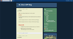 Desktop Screenshot of dinokipp.blogspot.com