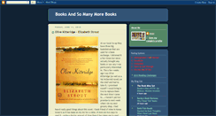 Desktop Screenshot of booksandsomanymorebooks.blogspot.com