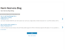 Tablet Screenshot of harmneervens.blogspot.com