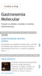 Mobile Screenshot of molgastronomia.blogspot.com