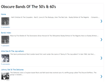 Tablet Screenshot of forgottenbands.blogspot.com