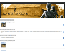 Tablet Screenshot of ganondagan.blogspot.com