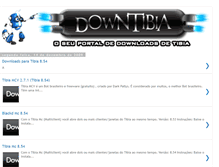 Tablet Screenshot of downtibia-blog.blogspot.com