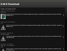 Tablet Screenshot of dms-download.blogspot.com