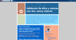 Desktop Screenshot of hablemosdeticayvaloresconnancychacon.blogspot.com