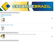 Tablet Screenshot of creativebrazil.blogspot.com