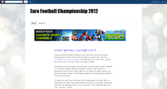 Desktop Screenshot of eurofootballnow.blogspot.com