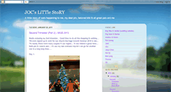 Desktop Screenshot of joclittlestory.blogspot.com