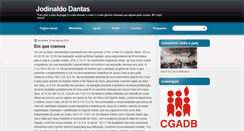Desktop Screenshot of jodinaldodantas.blogspot.com