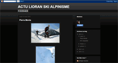 Desktop Screenshot of lioranskialpinisme.blogspot.com