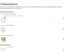 Tablet Screenshot of fruehstueckskarte.blogspot.com