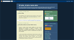 Desktop Screenshot of dituttodipiuetantoaltro.blogspot.com
