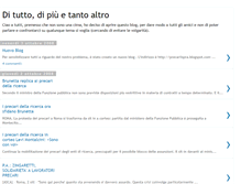 Tablet Screenshot of dituttodipiuetantoaltro.blogspot.com