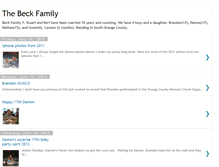 Tablet Screenshot of beckfamily5.blogspot.com