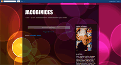 Desktop Screenshot of jacobinices.blogspot.com