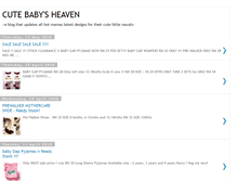 Tablet Screenshot of cutebabyheaven.blogspot.com