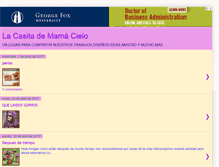 Tablet Screenshot of mamacielito.blogspot.com
