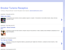 Tablet Screenshot of brockerturismo.blogspot.com