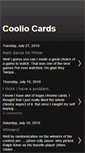 Mobile Screenshot of cooliocards.blogspot.com