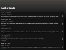 Tablet Screenshot of cooliocards.blogspot.com