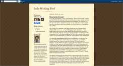 Desktop Screenshot of indywritingprof.blogspot.com