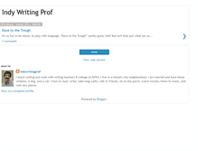 Tablet Screenshot of indywritingprof.blogspot.com