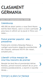 Mobile Screenshot of clasament-germania.blogspot.com