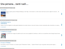 Tablet Screenshot of paola-unapersonatantiruoli.blogspot.com