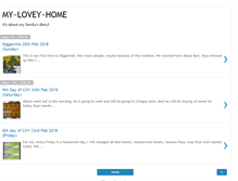 Tablet Screenshot of mylovey-home.blogspot.com