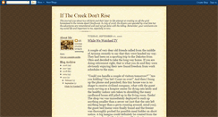 Desktop Screenshot of creekjournal.blogspot.com