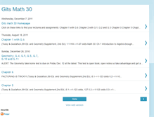 Tablet Screenshot of gitsmath30.blogspot.com