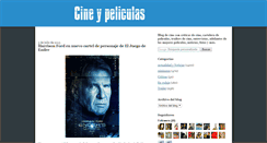 Desktop Screenshot of cineypeliculas-es.blogspot.com