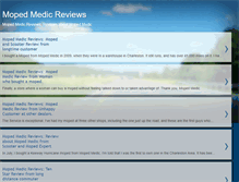 Tablet Screenshot of mopedmedicreviews.blogspot.com