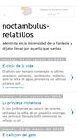 Mobile Screenshot of noctambulus-relatillos.blogspot.com