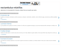 Tablet Screenshot of noctambulus-relatillos.blogspot.com