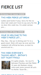 Mobile Screenshot of fiercelist.blogspot.com