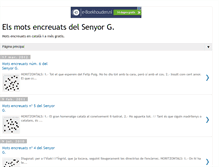 Tablet Screenshot of elsmotsencreuatsdelsenyorg.blogspot.com