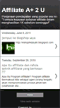 Mobile Screenshot of affiliateplus2u.blogspot.com