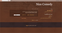 Desktop Screenshot of nicecomedy.blogspot.com
