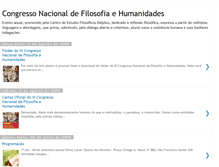 Tablet Screenshot of filosofiaehumanidades.blogspot.com