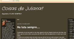 Desktop Screenshot of coisas-de-ju.blogspot.com