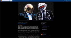 Desktop Screenshot of daftpunkproject.blogspot.com