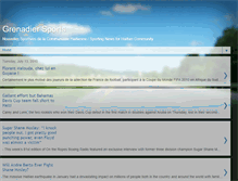 Tablet Screenshot of grenadiersports.blogspot.com