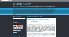 Desktop Screenshot of blogdoibrama.blogspot.com